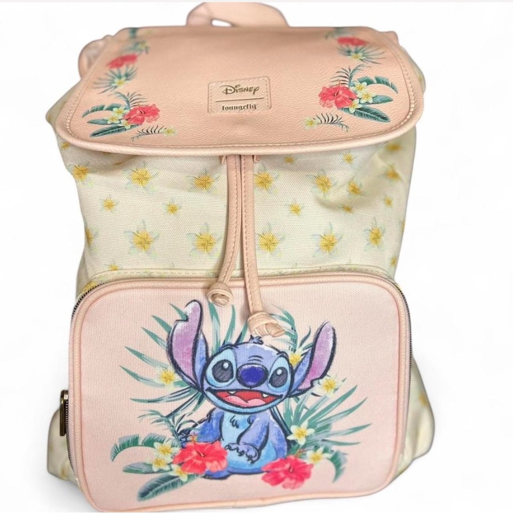 Loungefly Disney Lilo & Stitch Tropical Slouch backpack NWT